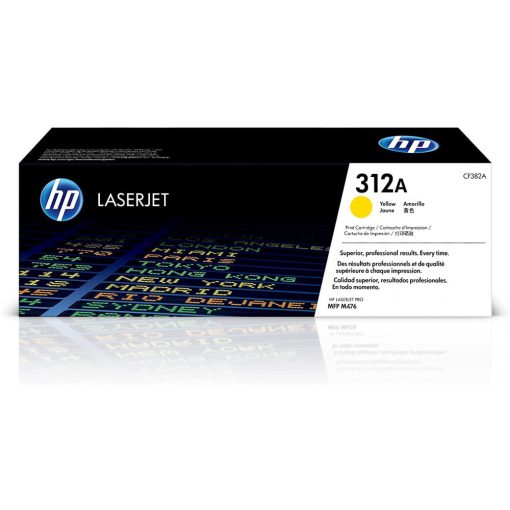 HP CF382A Toner Yellow 2.700 oldal kapacitás No.312A