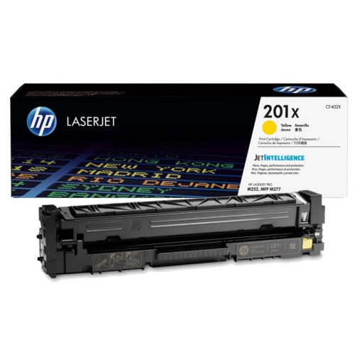 HP CF402X Toner Yellow 2.300 oldal kapacitás No.201X