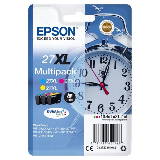 Epson T2715 tintapatron CMY multipack ORIGINAL 