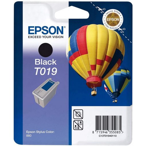 EPSON T019401 TINTAPATRON BLACK EREDETI AKCIÓS