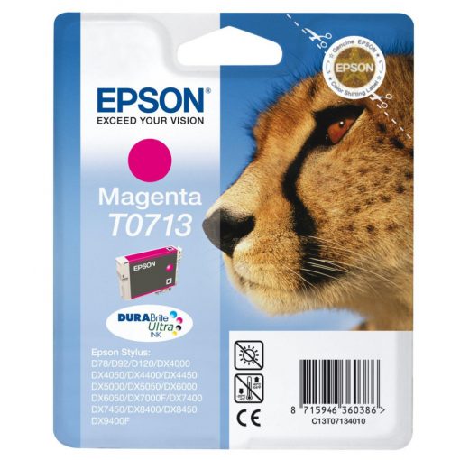 EPSON T0713 TINTAPATRON MAGENTA EREDETI