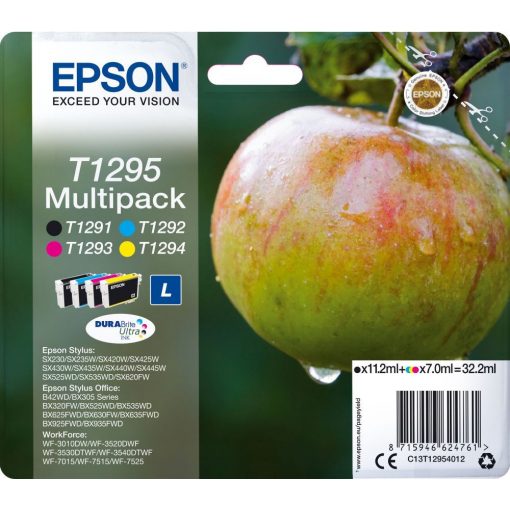 EPSON T1295 TINTAPATRON MULTIPACK BCMY EREDETI