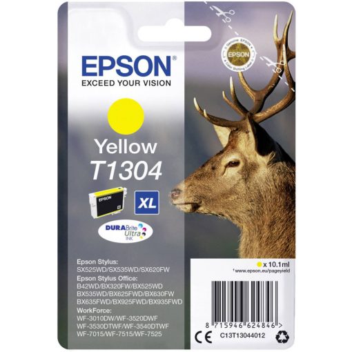 EPSON T1304 TINTAPATRON YELLOW EREDETI