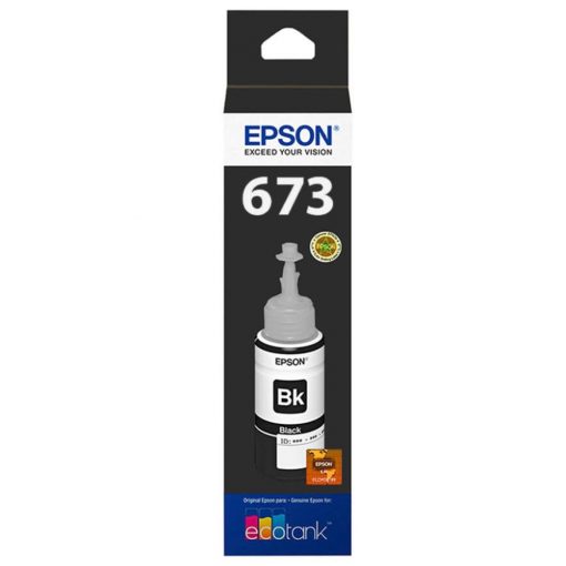 INK EPSON T6731 DYE BLACK EREDETI 70ML