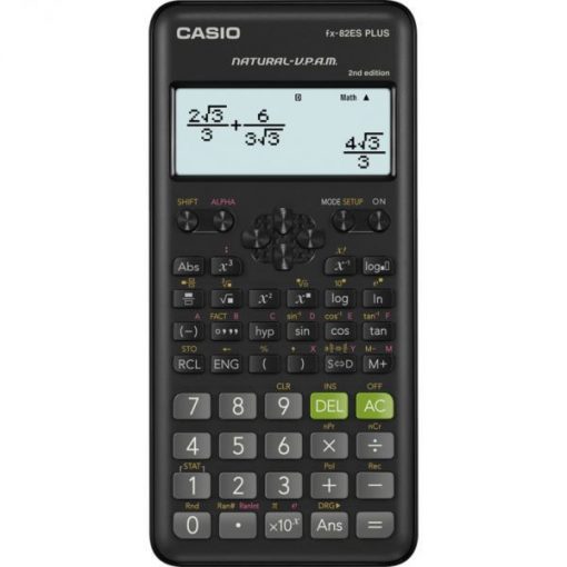 SZÁMOLÓGÉP TUDOMÁNYOS 252 FUNKCIÓS CASIO FX 82 ES PLUS 2