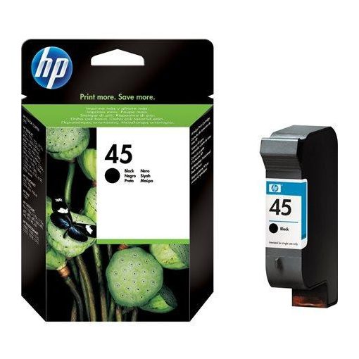 HP 45/51645AE TINTAPATRON BLACK EREDETI