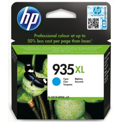 HP 935XL/C2P24AE TINTAPATRON CYAN EREDETI