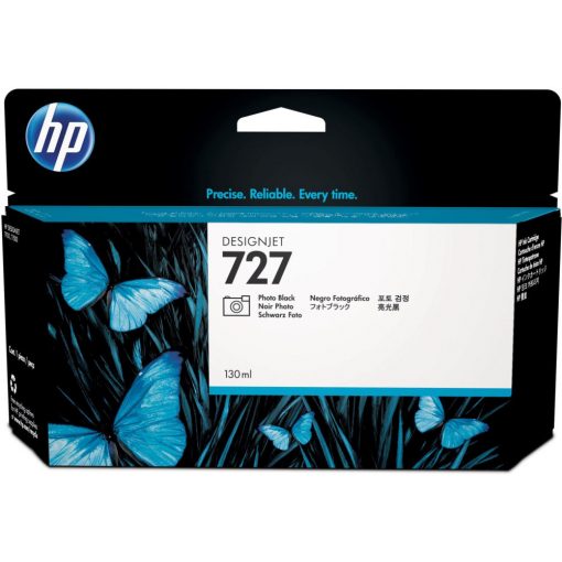 HP 727/B3P23A TINTAPATRON PHOTO BLACK EREDETI