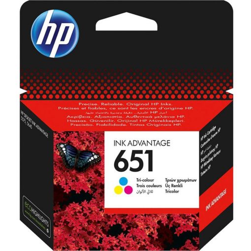 HP 651/C2P11AE TINTAPATRON COLOR EREDETI