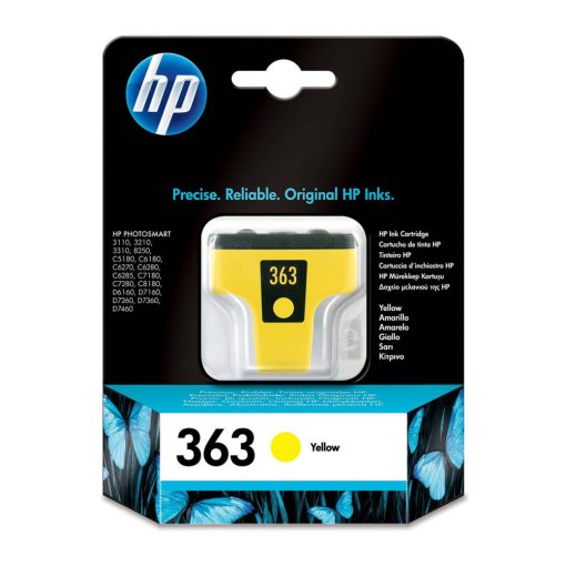 Hp 363/C8773EE tintapatron EREDETI yellow leértékelt