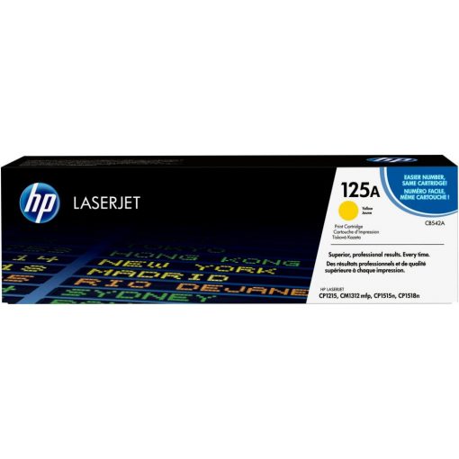 HP CB542A TONER YELLOW EREDETI