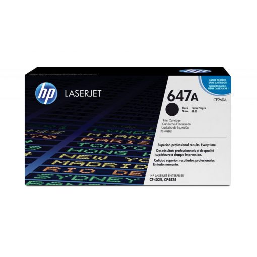 HP CE260A TONER BLACK EREDETI