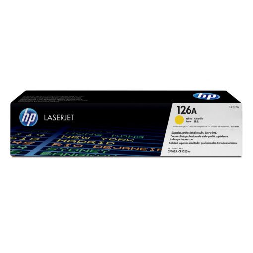 HP CE312A TONER YELLOW EREDETI