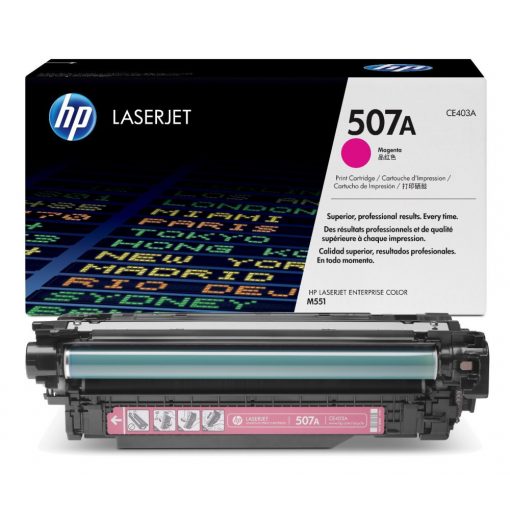 HP CE403A TONER MAGENTA EREDETI