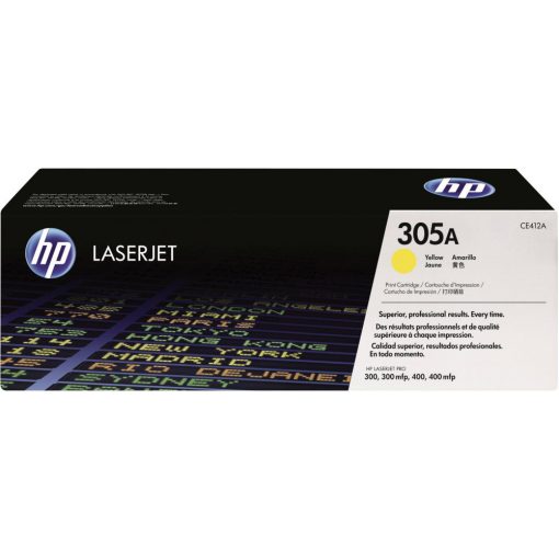 HP CE412A TONER YELLOW EREDETI