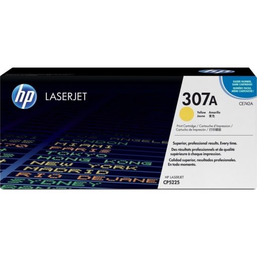 HP CE742AH TONER YELLOW EREDETI