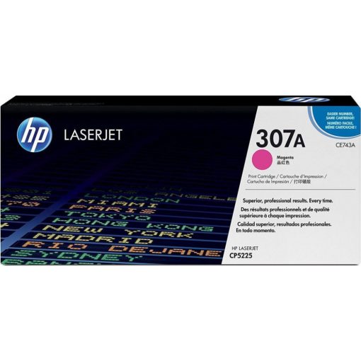 HP CE743A TONER MAGENTA EREDETI