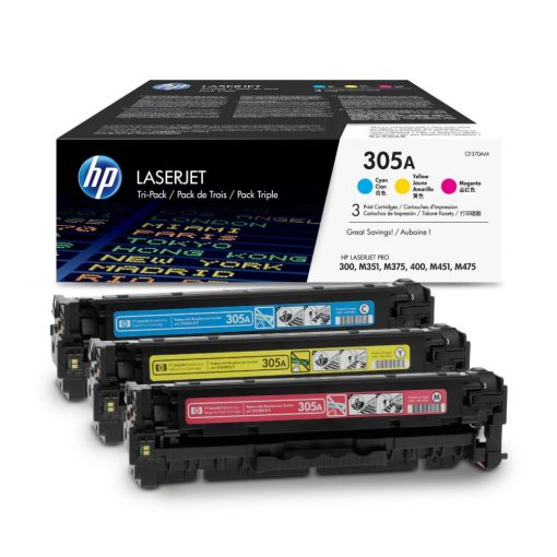 HP CF370AM TONER PACK COLOR EREDETI