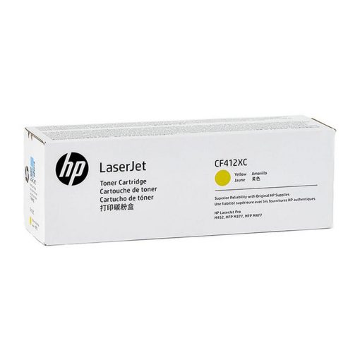 HP CF412XC TONER YELLOW EREDETI