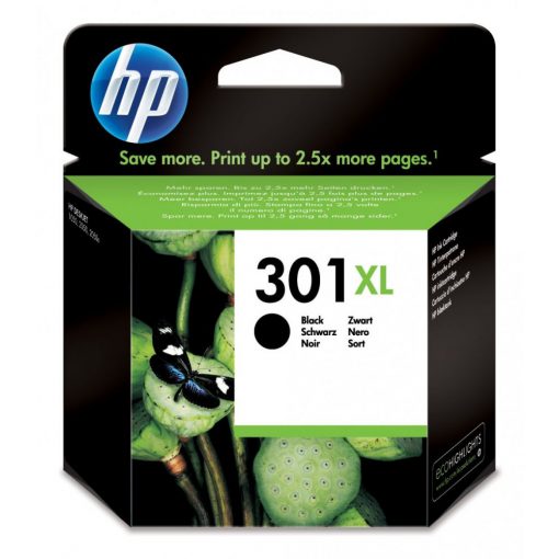 HP 301XL/CH563EE TINTAPATRON BLACK EREDETI