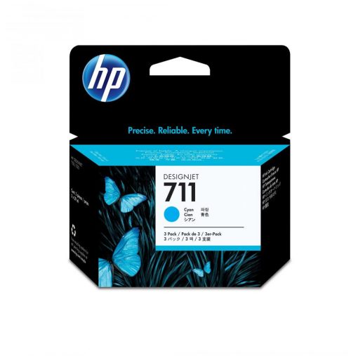 HP CZ134A/3X711XL TINTAP. CYAN EREDETI