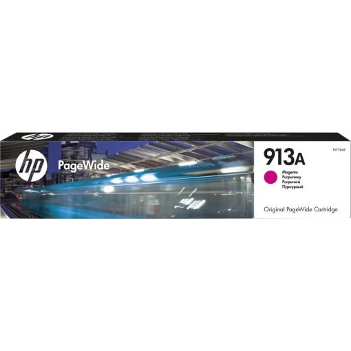 HP 913A/F6T78AE TINTAPATRON MAGENTA EREDETI