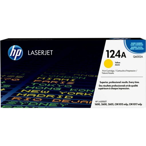 HP Q6002A TONER YELLOW EREDETI