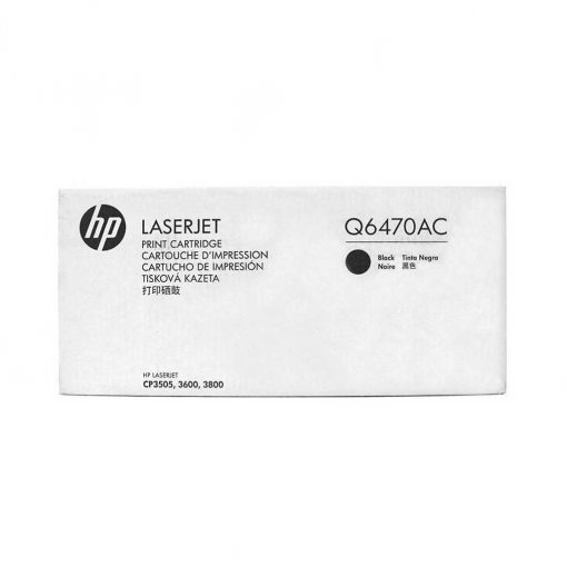 HP Q6470AC TONER BLACK EREDETI