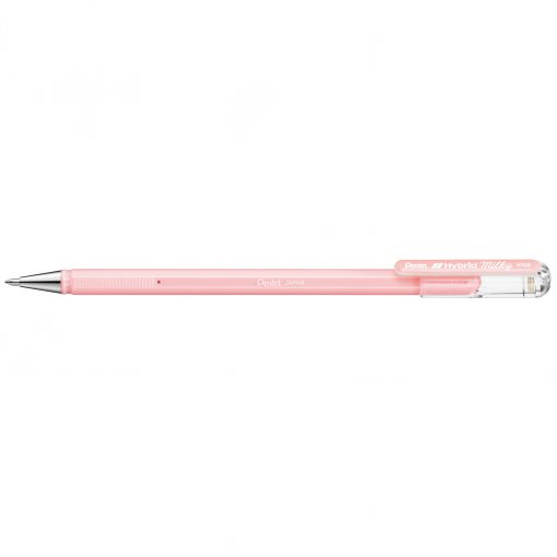 Zseléstoll 0,4mm kupakos Pentel Hybrid K108-PP pastel pink