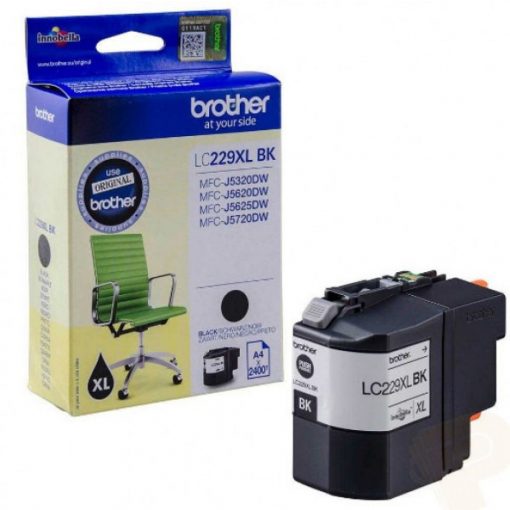 Brother LC229XLBK Tintapatron Black 48,2 ml 2.400 oldal kapacitás