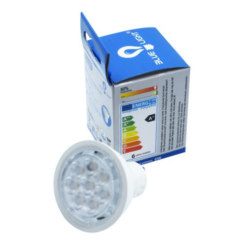 LED IZZÓ 6W GU10 4000K 470 Lm BLUE LIGHT