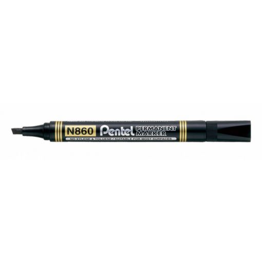 Marker alkoholos vágott N860-AE Pentel fekete