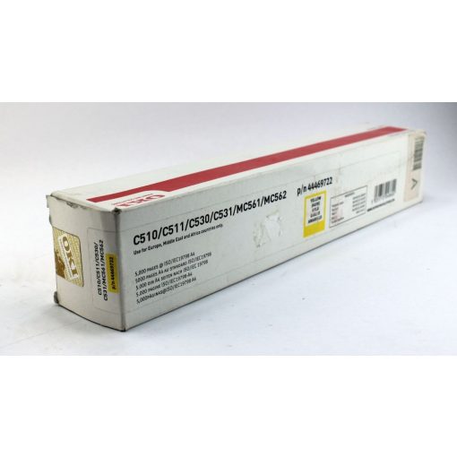 OKI C510/530 TONER YELLOW EREDETI 5K