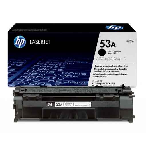 HP Q7553A Toner Black 3.000 oldal kapacitás No.53A