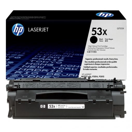 HP Q7553X Toner Black 7.000 oldal kapacitás No.53X