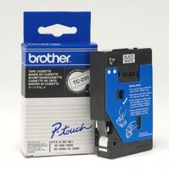 Brother TC-291 9 mm széles 7,7m hosszú szalagkazetta