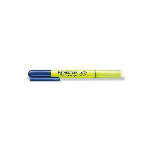 Szövegkiemelő, 3 mm, zselés, STAEDTLER "Textsurfer Gel", sárga