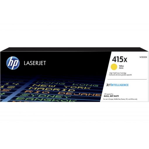 HP W2032X Toner Yellow 6.000 oldal kapacitás No.415X